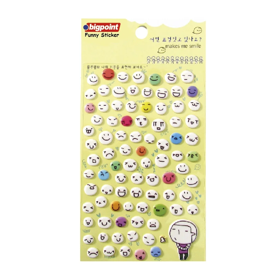 Bigpoint Sticker Karışık Smile