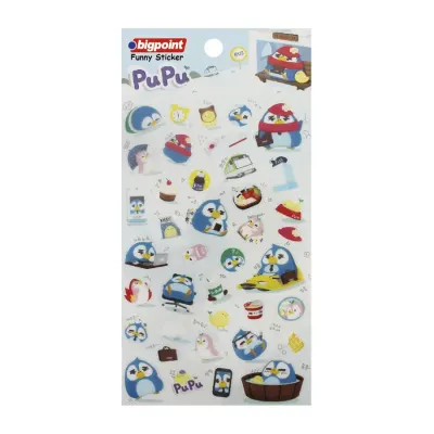 Bigpoint Sticker Penguen Pupu
