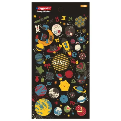 Bigpoint Sticker Gezegenler