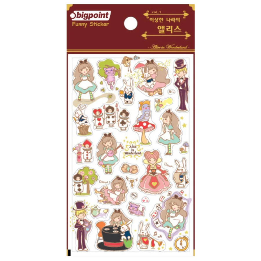 Bigpoint Sticker Alice in Wonderland