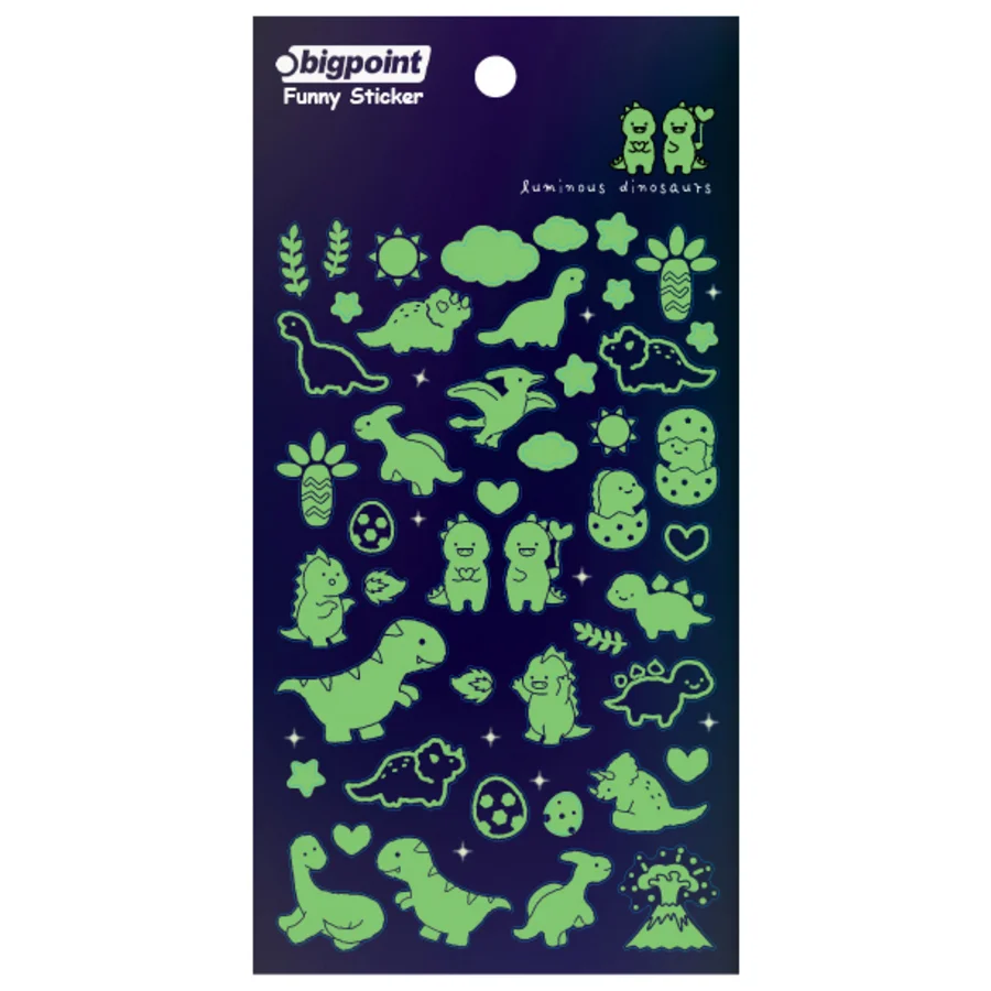 Bigpoint Sticker Fosforlu Dinazorlar