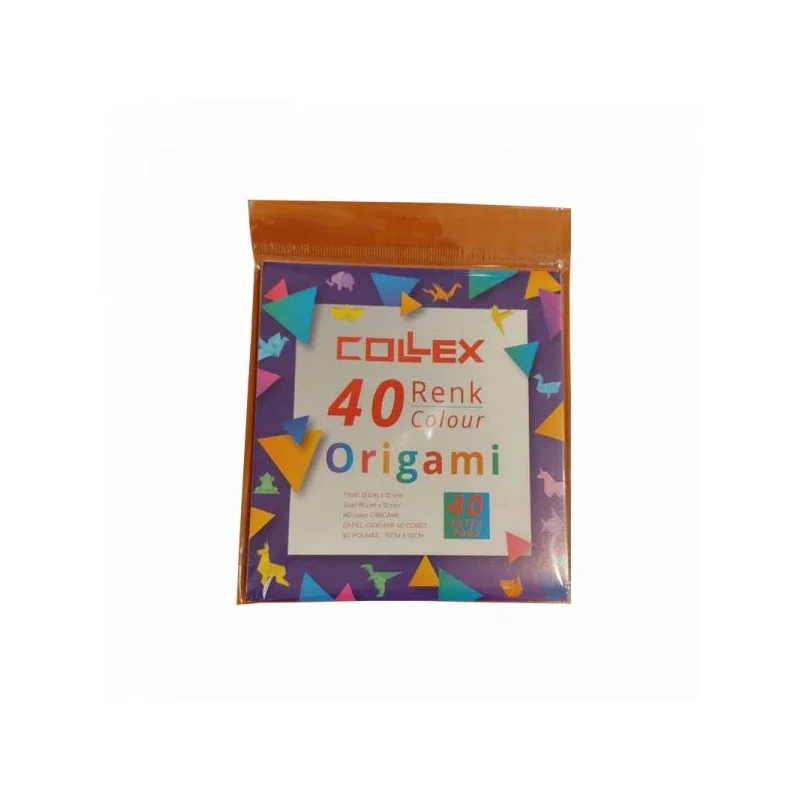 3A ARK 1248 ORİGAMİ KAĞIDIR 40 YAPRAK 15x15 CM (Best)