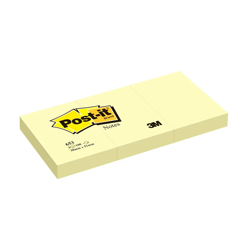 3M 653 38x51 POSTİT 3 LÜ AMBALAJ (Best)