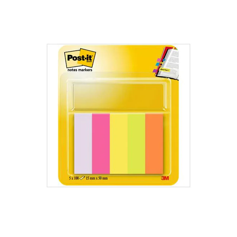 3M 670/5 15x50 mm POST-IT SAYFA İŞARET (Best)