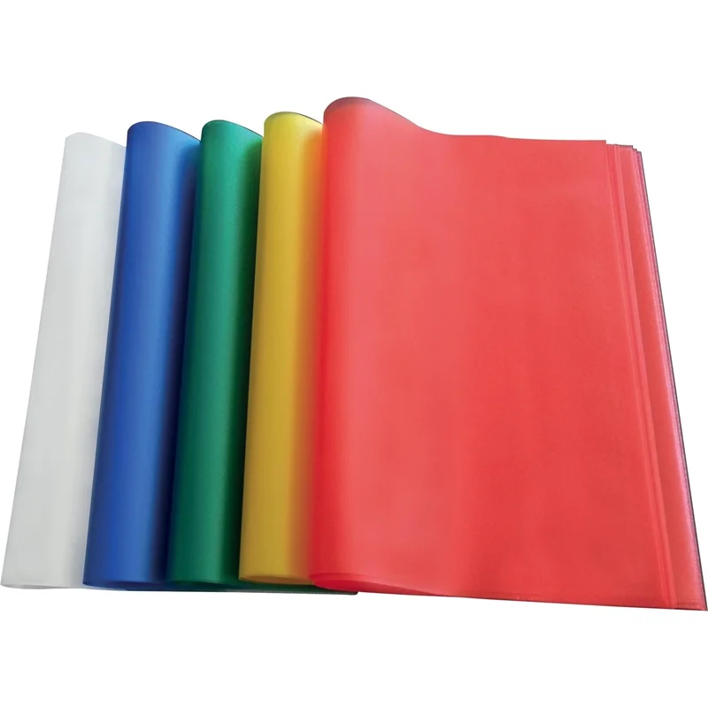 ABKA A4 HAZIR DEFTER KABI RENKLİ/ŞEFFAF 5 Lİ BLİSTER (Best)