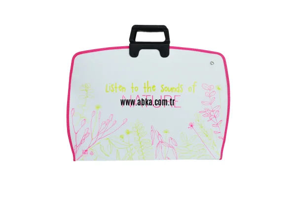 ABKA PROJE ÇANTASI 38x55 YAZILI SERİ (Best)