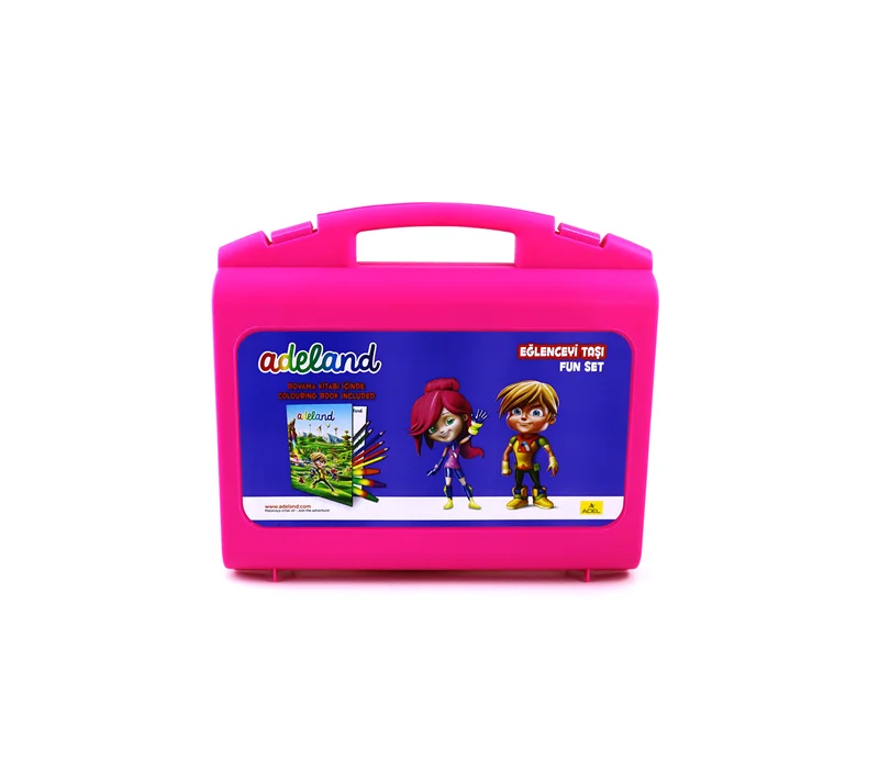 ADELAND EĞLENCEYİ TAŞI BOYAMA SETİ PEMBE 119950 (Best)