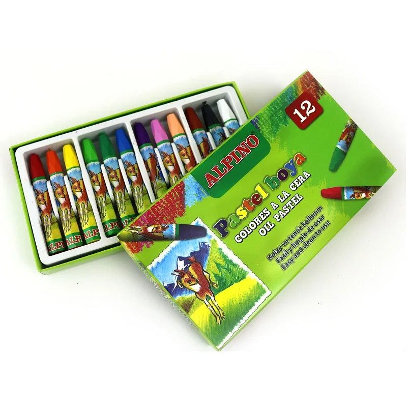ALPINO 12 RENK PASTEL BOYA DC-008299 (Best)