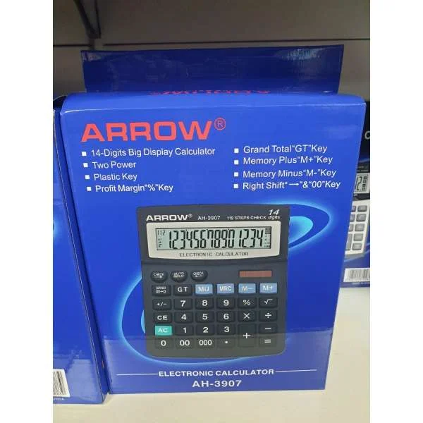 ARROW HESAP MAKİNASI  14 HANE AH-3907 (Best)