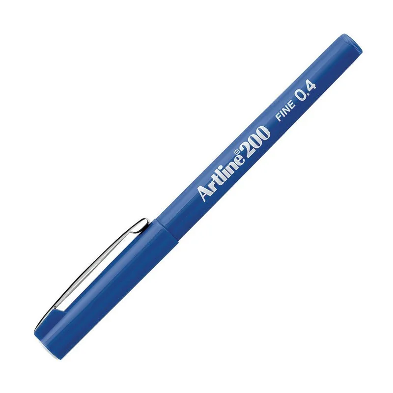 ARTLINE 200 MAVİ FINELINER KALEM 0.4mm EK-200N BLUE (Best)