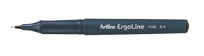 ARTLINE ERG-3400 SİYAH ERGOLINE KALEM 0,4 mm (Best)