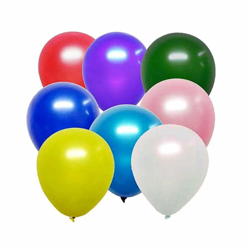 BALON METALİK 12 INC KARIŞIK RENK 100 LÜ (Best)