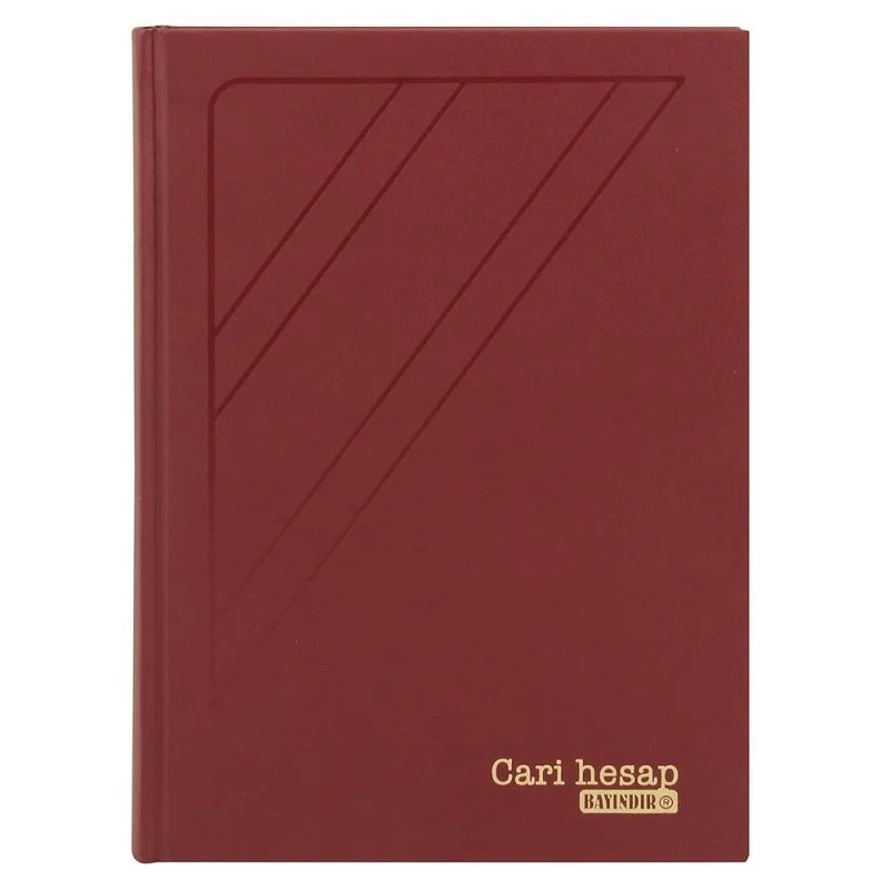 BAYINDIR CARİ HESAP DEFTERİ 20x28 120 YAPRAK DİK (Best)