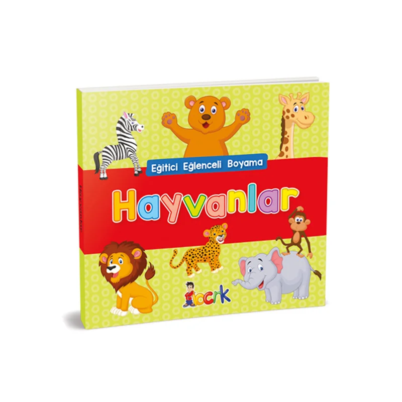 BICIRIK / EĞİTİCİ EĞLENCELİ BOYAMA HAYVANLAR (Best)
