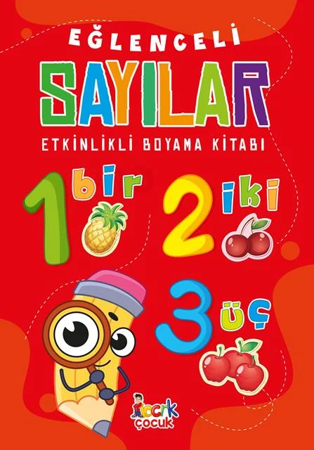 BICIRIK EĞLENCELİ SAYILAR ETKİNLİKLİ BOYAMA KİTABI (Best)