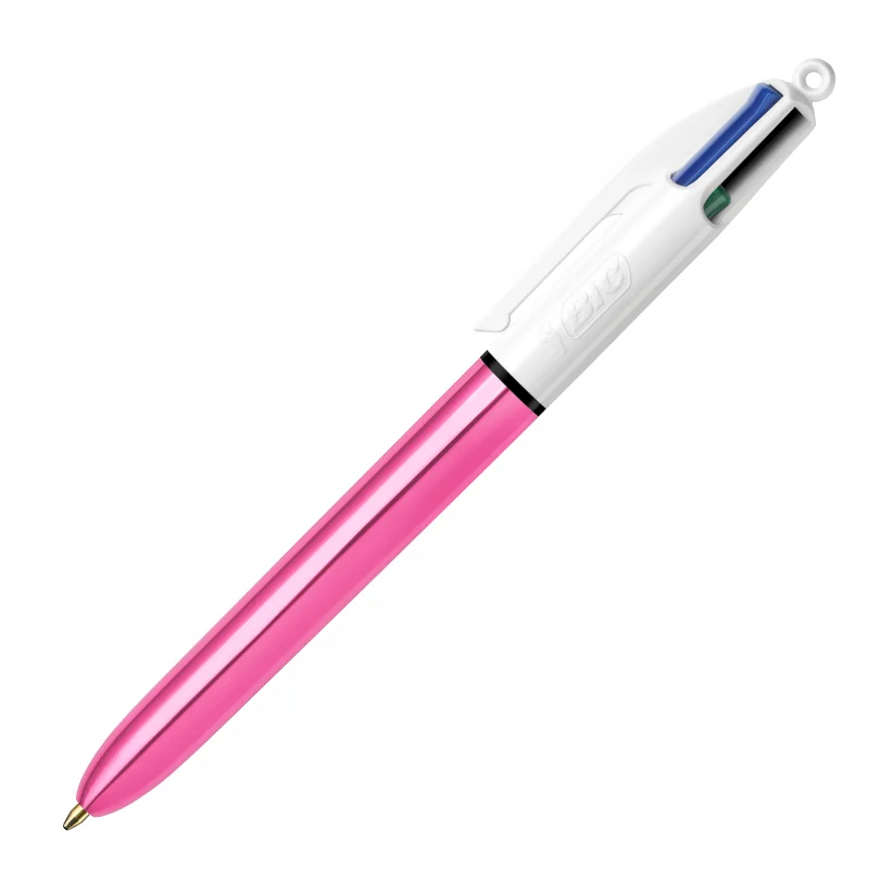 BİC 4 COLOURS SHINE PEMBE GÖVDE TÜK.KALEM 982875 (Best)