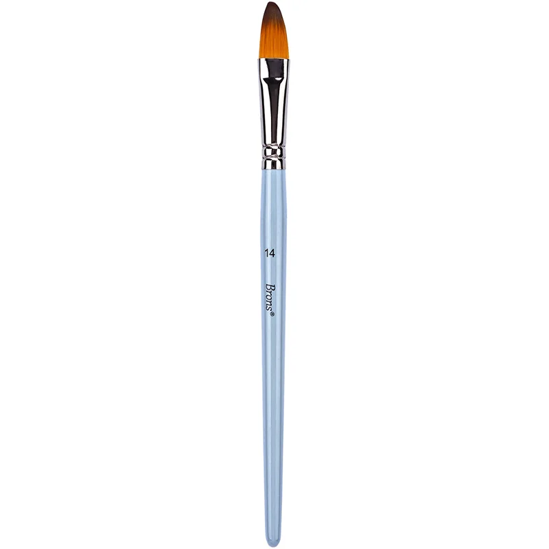 BRONS 200 F YAĞLI-AKRİLİK BOYA KISA SAP FIRÇA NO:14 BR-2157 (Best)