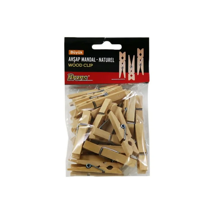 BRONS AHŞAP MANDAL NATURAL BÜYÜK BR-907 (Best)