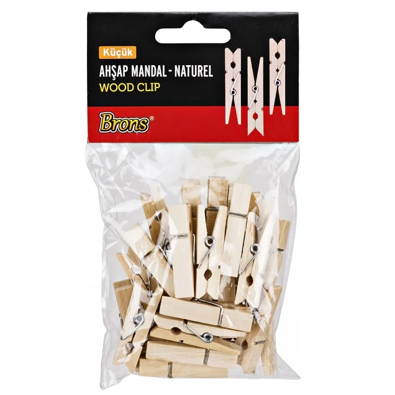BRONS AHŞAP MANDAL NATUREL KÜÇÜK BR-906 (Best)
