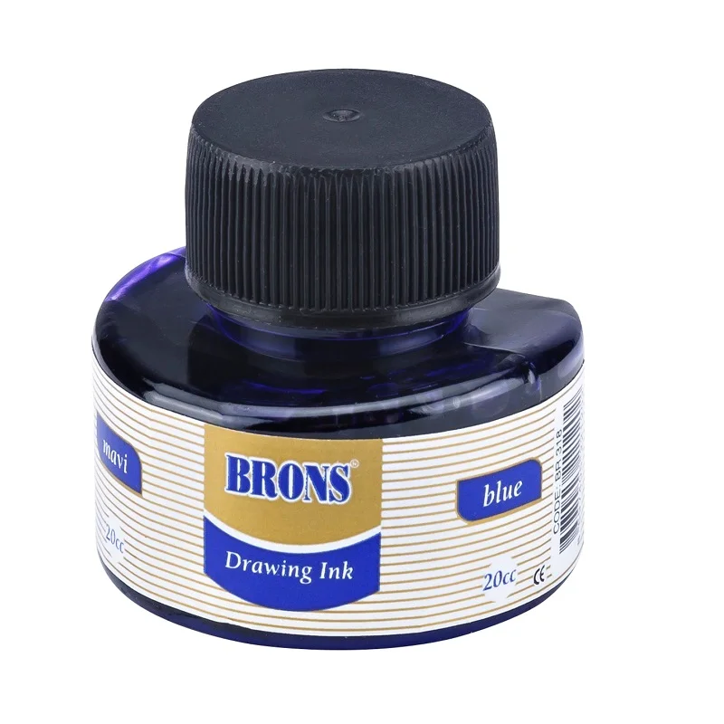 BRONS ÇİNİ MÜREKKEBİ MAVİ 20 CC BR-318 (Best)