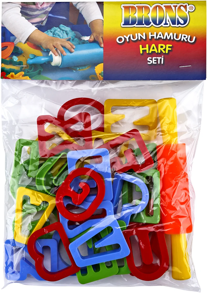 BRONS OYUN HAMURU HARF SETİ MERDANELİ BR-473 (Best)