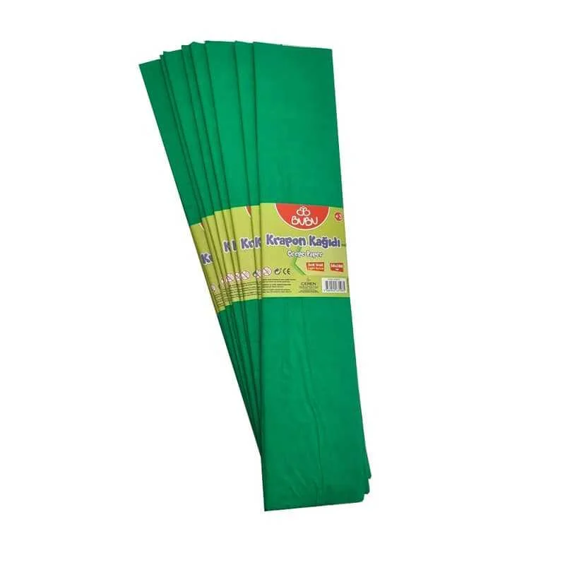 BU-BU KR0014 KRAPON KAĞIDI 10 LU KOYU YEŞİL (Best)