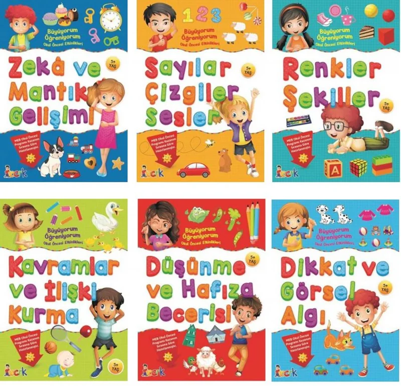 BÜYÜYORUM ÖĞRENİP GELİŞTİRME KİTAPLARI BICIRIK (Best)