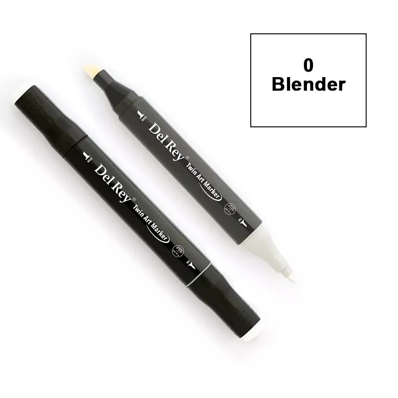DEL REY TWIN MARKER 0 BLENDER ÇİFT UÇLU GRAFİK KALEMİ MN-DRYB000 (Best)