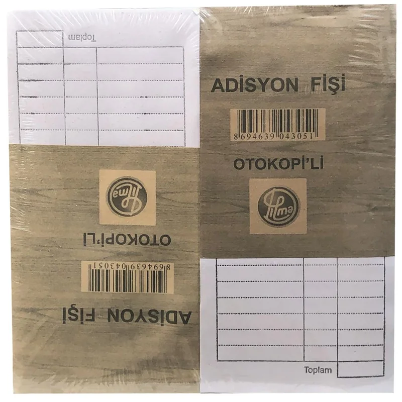 DİLMAN ADİSYON FİŞİ OTOKOPİLİ 2 NÜSHA (Best)