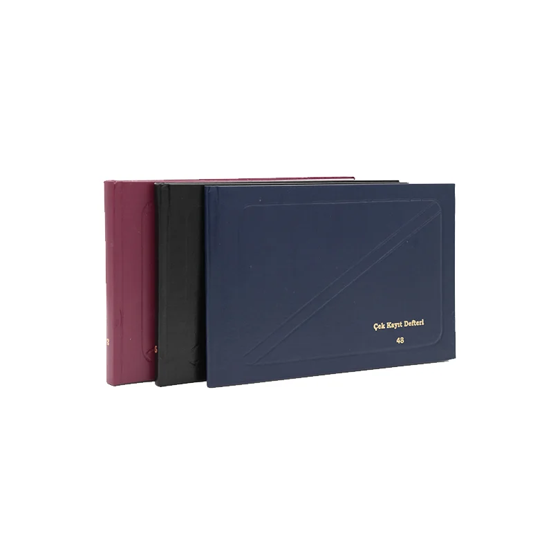 DİLMAN ÇEK KAYIT DEFTERİ 17x24 192 YP. YATAY CİLTLİ (Best)