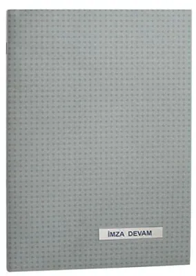 DİLMAN İMZA DEVAM DEFTERİ KARTON KAPAK 40 YP. (Best)