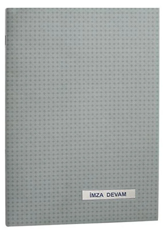 DİLMAN İMZA DEVAM DEFTERİ KARTON KAPAK 40 YP. (Best)