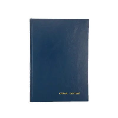 DİLMAN NUMARALI KARAR DEFTERİ 96 YP. CİLTLİ (Best)