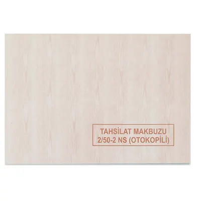 DİLMAN TAHSİLAT MAKBUZU 2/50 2 N OTOKOPİLİ (Best)