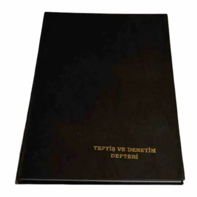 DİLMAN TEFTİŞ VE DENETİM DEFTERİ 96 YP. CİLTLİ (Best)