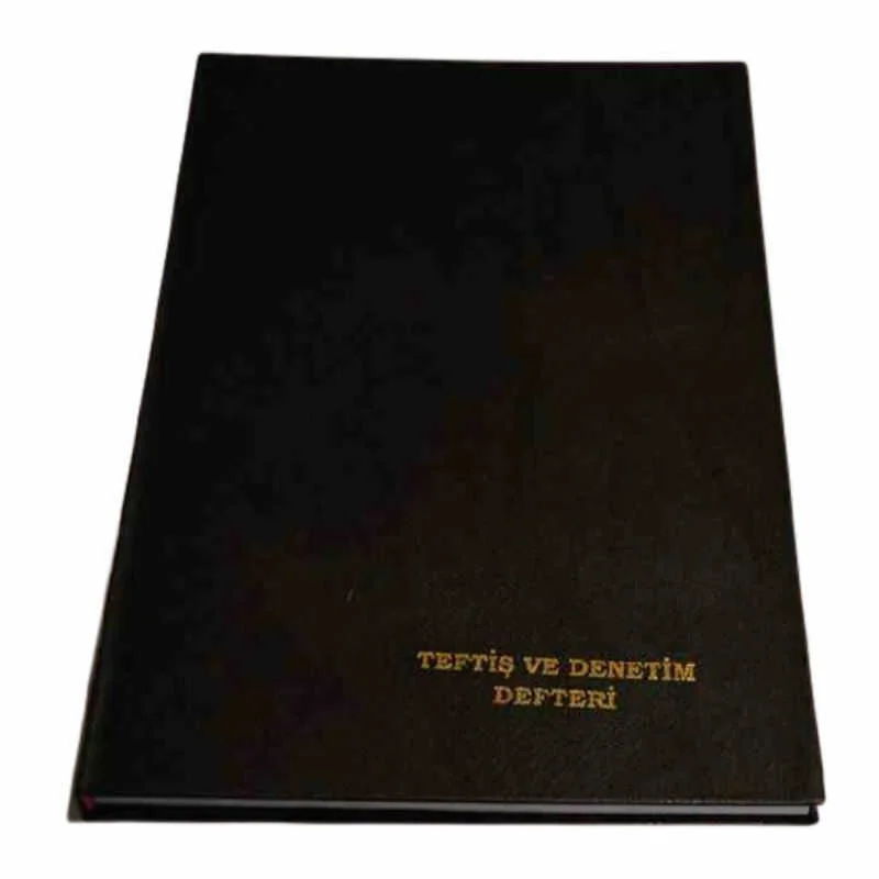 DİLMAN TEFTİŞ VE DENETİM DEFTERİ 96 YP. CİLTLİ (Best)