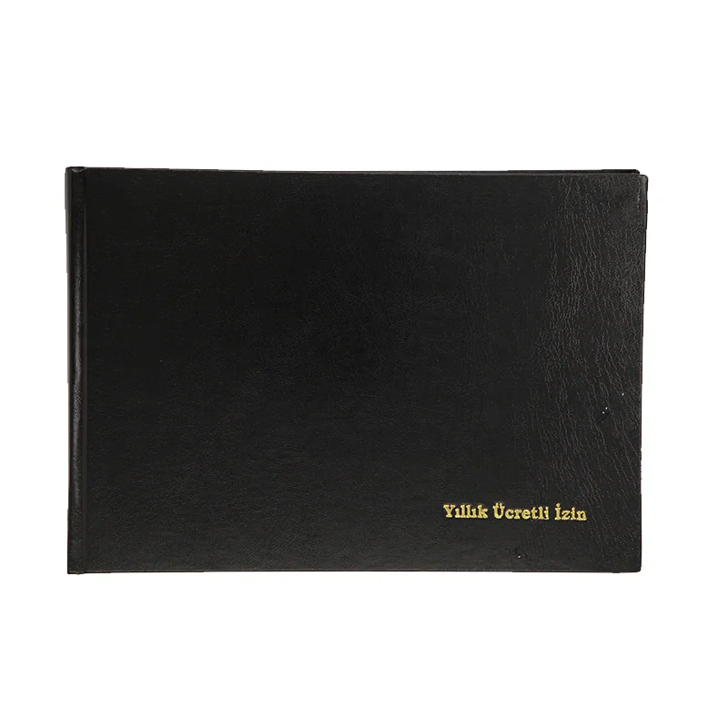 DİLMAN YILLIK İZİN DEFTERİ 96 YP. 20x28 CİLTLİ (Best)