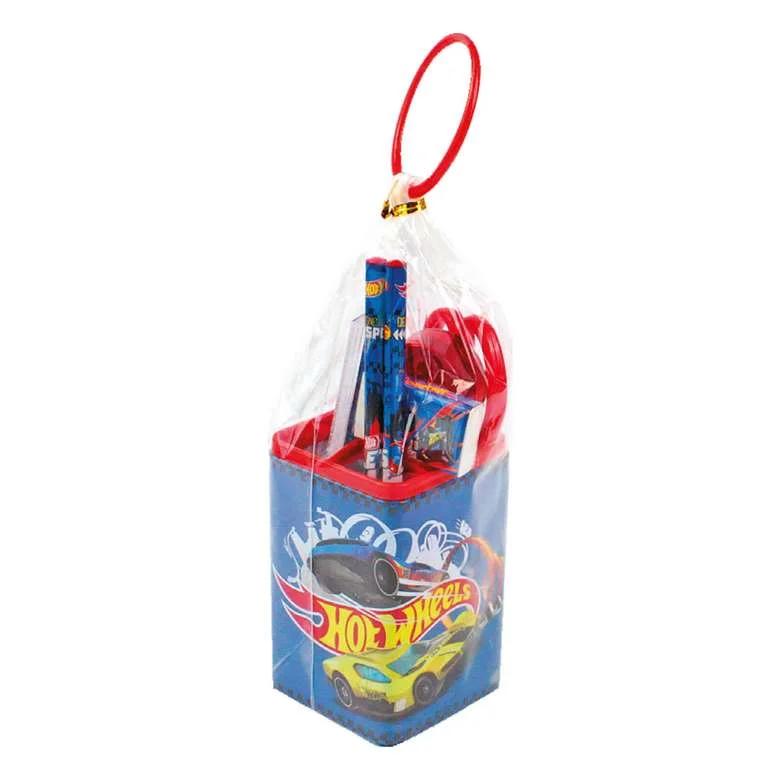 DOLPHIN HW-2986 HOTWHEELS MASA ÜSTÜ KIRTASİYE SETİ (Best)