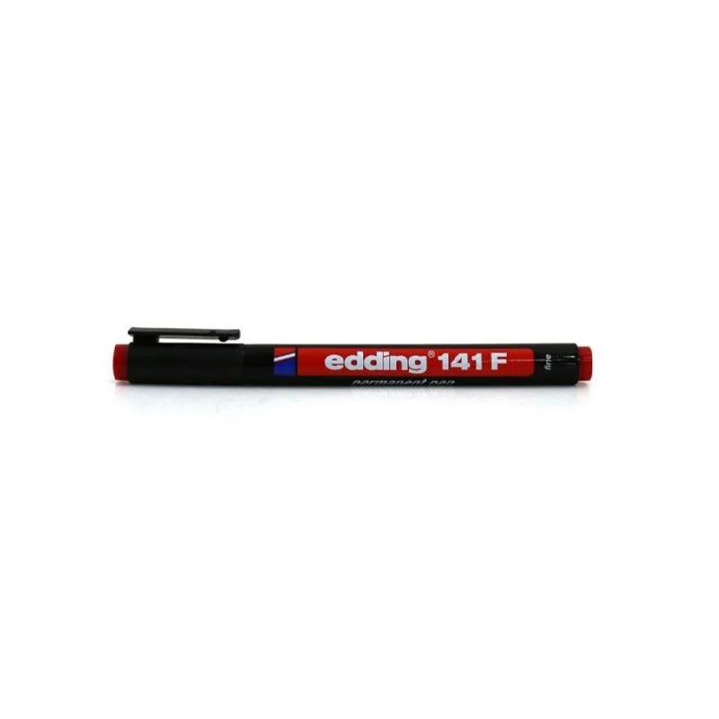 EDDİNG 141 F KIRMIZI PERMANENT KALEM (Best)