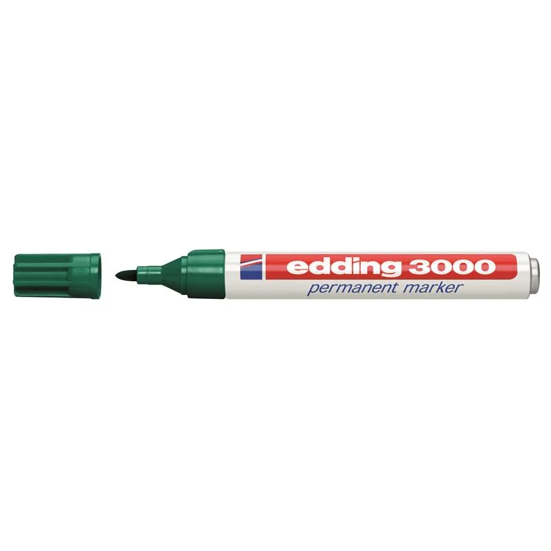 EDDİNG 3000 YEŞİL PERMANENT MARKER KALEM (2000) (Best)