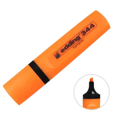 EDDİNG 344 TURUNCU FOSFORLU KALEM (Best)