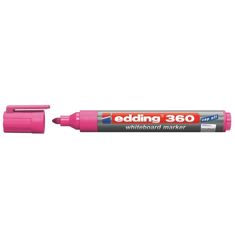 EDDİNG 360 PEMBE TAHTA KALEMİ (Best)