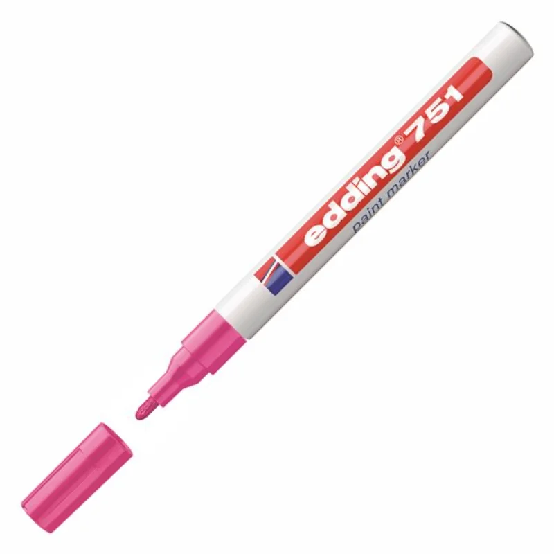 EDDİNG 751-09 PEMBE MARKER KALEMLERİ (Best)