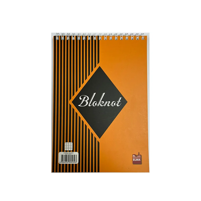 ELMA A4 SPİRALLİ KARELİ BLOKNOT 6O yp. (Best)