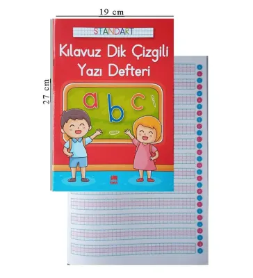 EMA A4 KILAVUZ DİK ÇİZGİLİ GÜZEL YAZI DEFTERİ (Best)