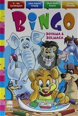 EMA ÇOCUK BİNGO BOYAMA KİTABI (Best)