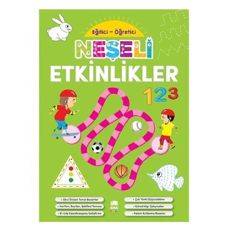 EMA ÇOCUK NEŞELİ ETKİNLİKLER KİTABI (Best)