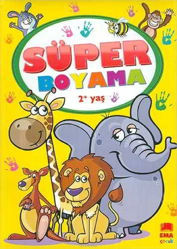 EMA ÇOCUK SÜPER BOYAMA KİTABI (Best)