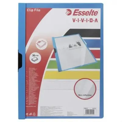 ESSELTE 5637 SIKIŞTIRMALI DOSYA MAVİ (Best)