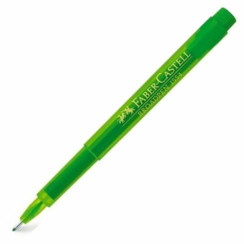 FABER 1554 BROADPEN AÇIK YEŞİL KALEM 155466 (Best)